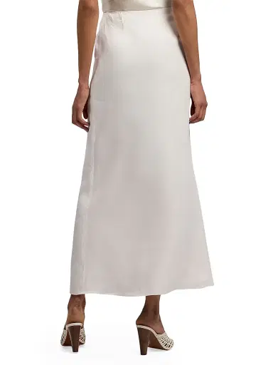 Ralph Lauren Collection Women's Trina Linen Maxi Skirt - Cream | Thumbnail 5 Ralph Lauren Collection Women's Trina Linen Maxi Skirt - Cream | Thumbnail 5