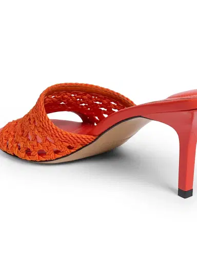 Jacquemus Women's Les Cubisto Leather Mules - Orange - Size 10 | Thumbnail 6 Jacquemus Women's Les Cubisto Leather Mules - Orange - Size 10 | Thumbnail 6