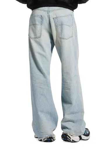 Balenciaga Men's Casual Jeans - Light Blue | Thumbnail 5 Balenciaga Men's Casual Jeans - Light Blue | Thumbnail 5