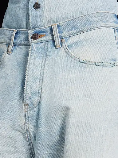 Balenciaga Men's Casual Jeans - Light Blue | Thumbnail 6 Balenciaga Men's Casual Jeans - Light Blue | Thumbnail 6