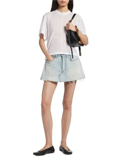 Balenciaga Women's Skort - Light Blue | Thumbnail 2 Balenciaga Women's Skort - Light Blue | Thumbnail 2