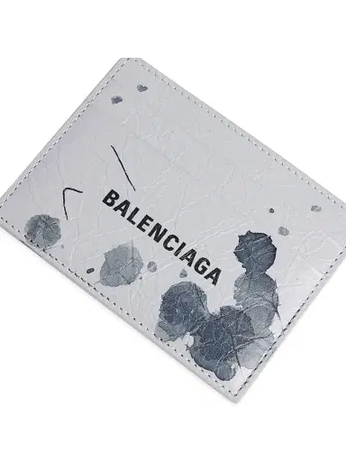 Balenciaga Men's Cash Card Holder - Light Grey | Thumbnail 4 Balenciaga Men's Cash Card Holder - Light Grey | Thumbnail 4