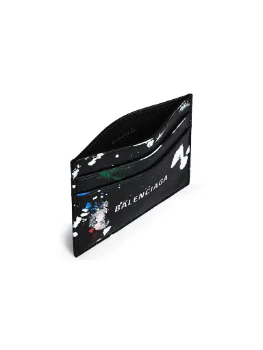 Balenciaga Men's Cash Card Holder - Black | Thumbnail 3 Balenciaga Men's Cash Card Holder - Black | Thumbnail 3