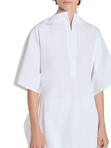 Jacquemus Women's La Moisson Cotton Poplin Tunic - White | Thumbnail 6 Jacquemus Women's La Moisson Cotton Poplin Tunic - White | Thumbnail 6