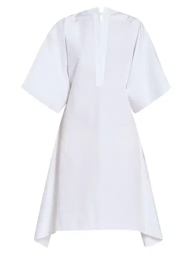 Jacquemus Women's La Moisson Cotton Poplin Tunic - White | Thumbnail 1 Jacquemus Women's La Moisson Cotton Poplin Tunic - White | Thumbnail 1