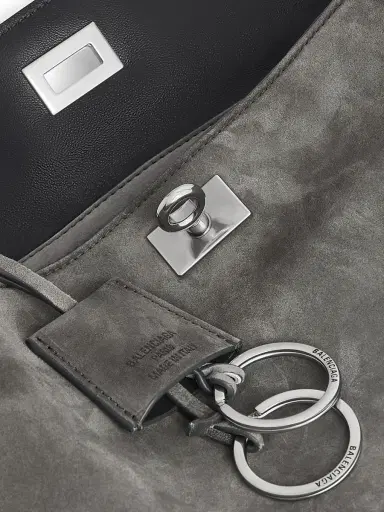 Balenciaga Women's Rodeo Handbag Small Top Handle Bag - Storm Grey | Thumbnail 6 Balenciaga Women's Rodeo Handbag Small Top Handle Bag - Storm Grey | Thumbnail 6