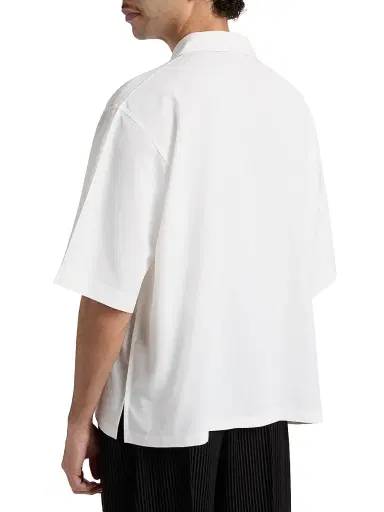 Homme Plissé Issey Miyake Men's Embroidery Press Shirt | Thumbnail 5 Homme Plissé Issey Miyake Men's Embroidery Press Shirt | Thumbnail 5