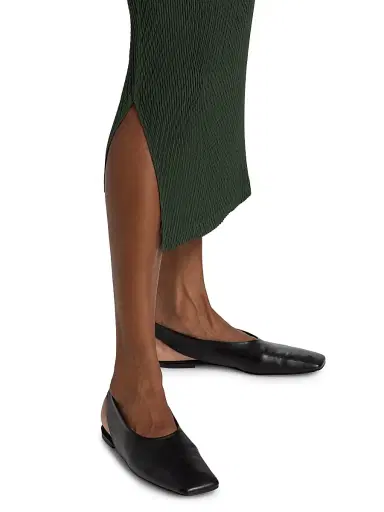 Issey Miyake Women's Rhombus Pleats Midi-Skirt - Dark Green | Thumbnail 6 Issey Miyake Women's Rhombus Pleats Midi-Skirt - Dark Green | Thumbnail 6