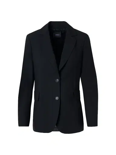 Akris Women's Malik Wool-Blend Jacket - Black - Size 10 | Thumbnail 1 Akris Women's Malik Wool-Blend Jacket - Black - Size 10 | Thumbnail 1