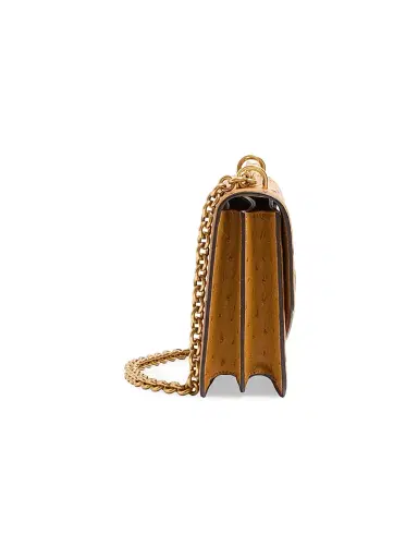 Valentino Garavani Women's Vain Ostrich Shoulder Bag | Thumbnail 4 Valentino Garavani Women's Vain Ostrich Shoulder Bag | Thumbnail 4