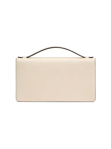 Valentino Garavani Women's Vlogo Signature Grainy Calfskin Wallet with Chain - Light | Thumbnail 4 Valentino Garavani Women's Vlogo Signature Grainy Calfskin Wallet with Chain - Light | Thumbnail 4