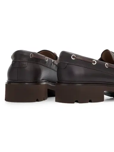Gianvito Rossi Men's Leather Boat Shoes | Thumbnail 3 Gianvito Rossi Men's Leather Boat Shoes | Thumbnail 3