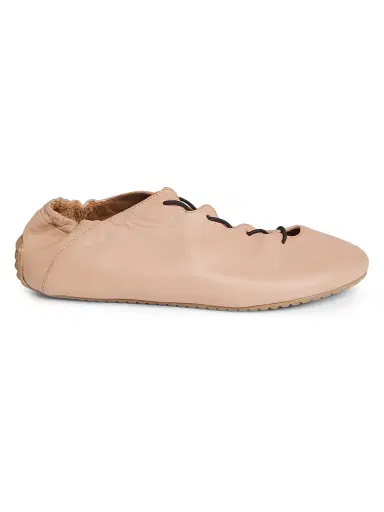 Odissì Women's Milly Leather Sneakers - Light Pastel Pink - Size 10 | Thumbnail 1 Odissì Women's Milly Leather Sneakers - Light Pastel Pink - Size 10 | Thumbnail 1