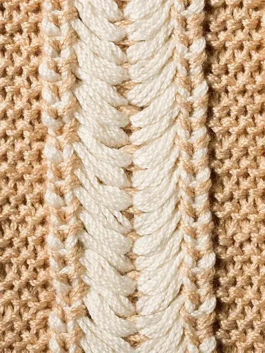 Miu Miu Women's Ivy Crochet Tote Bag - Beige Khaki | Thumbnail 5 Miu Miu Women's Ivy Crochet Tote Bag - Beige Khaki | Thumbnail 5