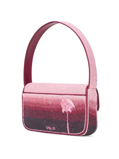 Staud Women's Tommy Beaded Bag - California Clouds | Thumbnail 2 Staud Women's Tommy Beaded Bag - California Clouds | Thumbnail 2