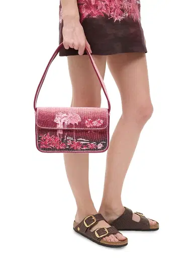 Staud Women's Tommy Beaded Bag - California Clouds | Thumbnail 3 Staud Women's Tommy Beaded Bag - California Clouds | Thumbnail 3