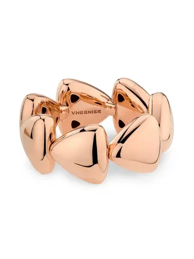 Vhernier Women's Freccia Endless 18K Rose Gold Ring - Rose Gold | Thumbnail 4 Vhernier Women's Freccia Endless 18K Rose Gold Ring - Rose Gold | Thumbnail 4
