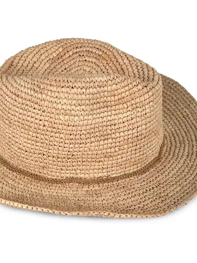 Eugenia Kim Women's Winona Raffia Cowboy Hat - Camel | Thumbnail 7 Eugenia Kim Women's Winona Raffia Cowboy Hat - Camel | Thumbnail 7