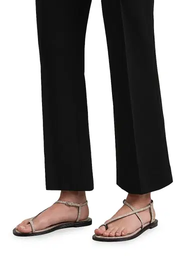 A Emery Women's Reef Leather Sandals - Eggshell - Size 11 | Thumbnail 4 A Emery Women's Reef Leather Sandals - Eggshell - Size 11 | Thumbnail 4