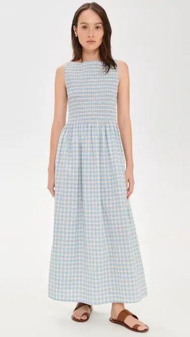 Hill House Home The Cosima Nap Dress Blue/Red Gingham M | Thumbnail 2 Hill House Home The Cosima Nap Dress Blue/Red Gingham M | Thumbnail 2