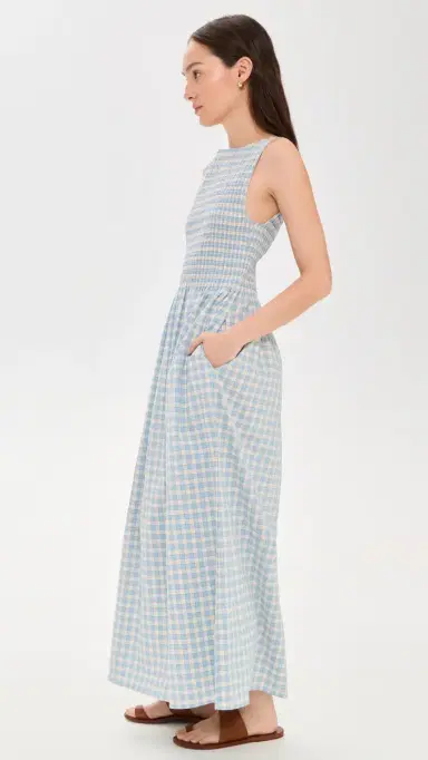 Hill House Home The Cosima Nap Dress Blue/Red Gingham M | Thumbnail 4 Hill House Home The Cosima Nap Dress Blue/Red Gingham M | Thumbnail 4
