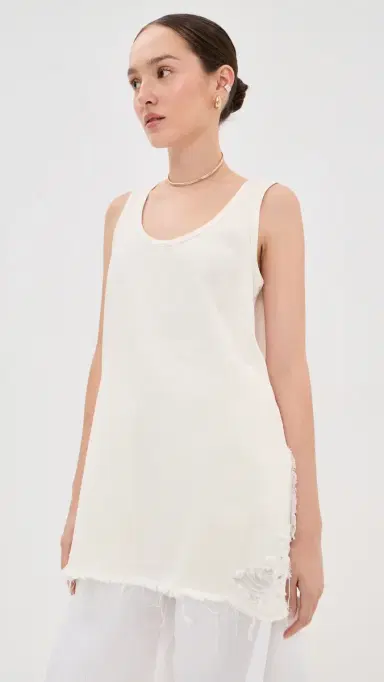 DARKPARK Ivy Tencel Denim Tank Top | Thumbnail 2 DARKPARK Ivy Tencel Denim Tank Top | Thumbnail 2