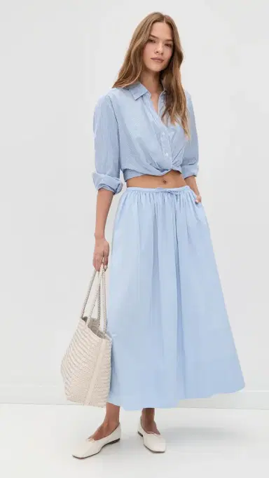 Pistola Noelle Skirt Glacier | Thumbnail 5 Pistola Noelle Skirt Glacier | Thumbnail 5