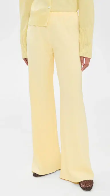 La Ligne Crepe Colby Pants Butter | Thumbnail 2 La Ligne Crepe Colby Pants Butter | Thumbnail 2