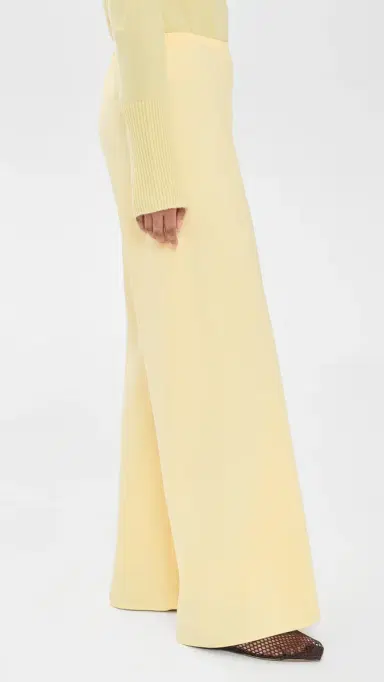 La Ligne Crepe Colby Pants Butter | Thumbnail 4 La Ligne Crepe Colby Pants Butter | Thumbnail 4