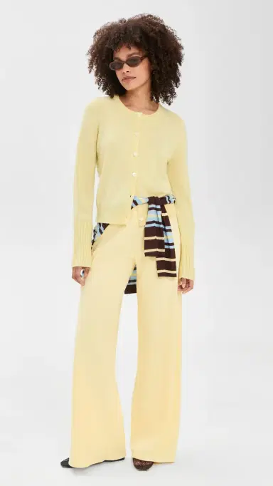 La Ligne Crepe Colby Pants Butter | Thumbnail 5 La Ligne Crepe Colby Pants Butter | Thumbnail 5