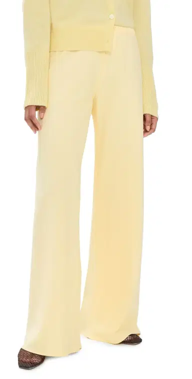 La Ligne Crepe Colby Pants Butter | Thumbnail 1 La Ligne Crepe Colby Pants Butter | Thumbnail 1