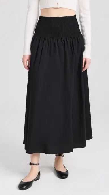 Hill House Home The Delphine Nap Skirt Black | Thumbnail 2 Hill House Home The Delphine Nap Skirt Black | Thumbnail 2
