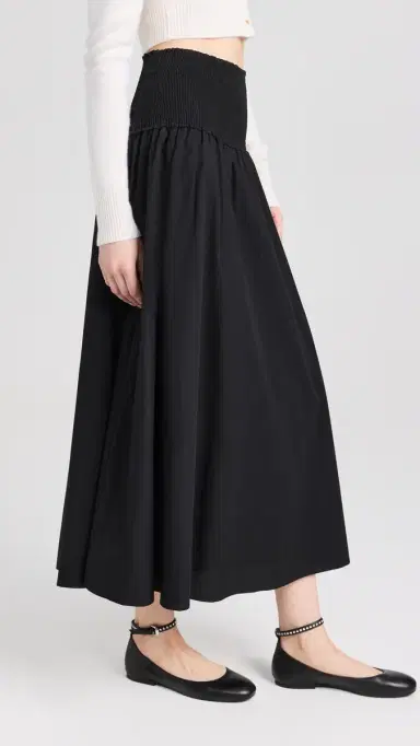 Hill House Home The Delphine Nap Skirt Black | Thumbnail 4 Hill House Home The Delphine Nap Skirt Black | Thumbnail 4