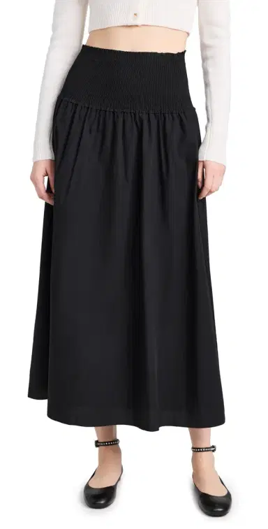 Hill House Home The Delphine Nap Skirt Black | Thumbnail 1 Hill House Home The Delphine Nap Skirt Black | Thumbnail 1