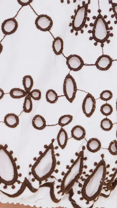 Madewell Embroidered Pull-On horts White Eyelet | Thumbnail 6 Madewell Embroidered Pull-On horts White Eyelet | Thumbnail 6