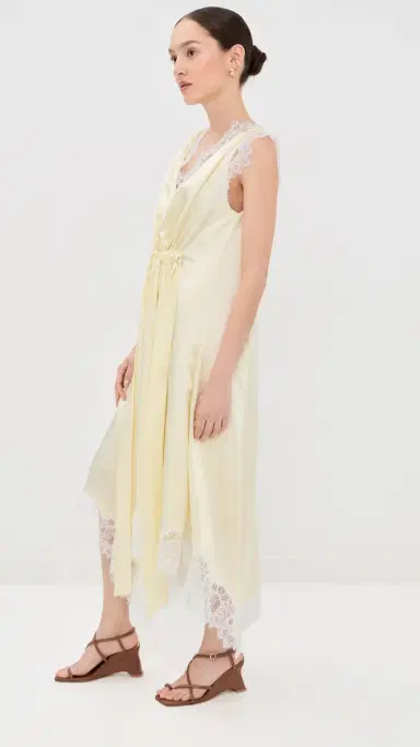 3.1 Phillip Lim V-Neck Midi Dress | Thumbnail 4 3.1 Phillip Lim V-Neck Midi Dress | Thumbnail 4