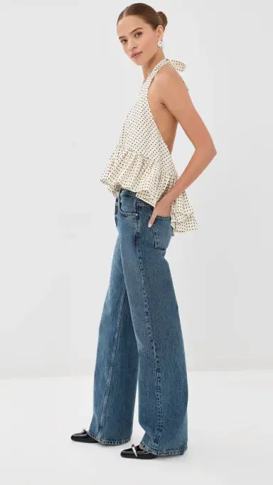 AZEEZA Winston Printed Poplin Top | Thumbnail 4 AZEEZA Winston Printed Poplin Top | Thumbnail 4