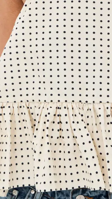 AZEEZA Winston Printed Poplin Top | Thumbnail 6 AZEEZA Winston Printed Poplin Top | Thumbnail 6
