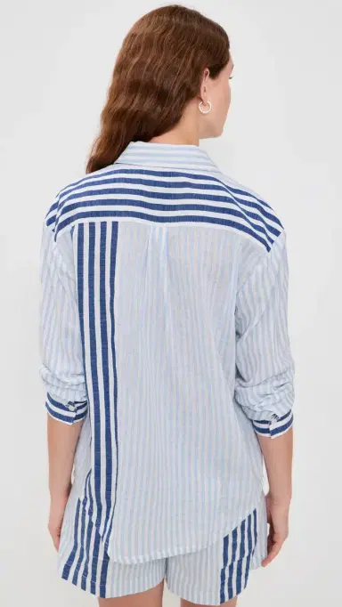 lemlem Aisha hirt hemizi Blue | Thumbnail 3 lemlem Aisha hirt hemizi Blue | Thumbnail 3
