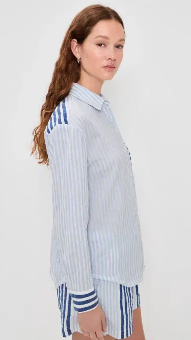 lemlem Aisha hirt hemizi Blue | Thumbnail 4 lemlem Aisha hirt hemizi Blue | Thumbnail 4