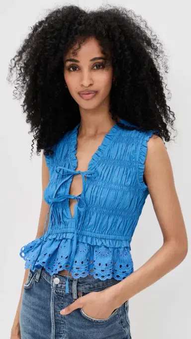 RAILS Martine Top Harbor Blue | Thumbnail 2 RAILS Martine Top Harbor Blue | Thumbnail 2