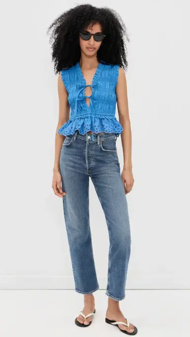 RAILS Martine Top Harbor Blue | Thumbnail 5 RAILS Martine Top Harbor Blue | Thumbnail 5