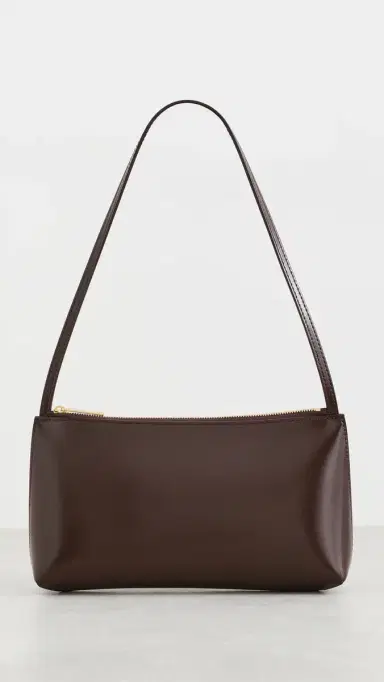 MANSUR GAVRIEL Gaia Shoulder Bag Chocolate/Warm Grey One Size | Thumbnail 2 MANSUR GAVRIEL Gaia Shoulder Bag Chocolate/Warm Grey One Size | Thumbnail 2