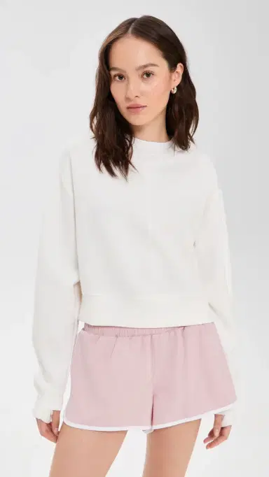 Varley Tasmin Cropped Sweatshirt | Thumbnail 2 Varley Tasmin Cropped Sweatshirt | Thumbnail 2