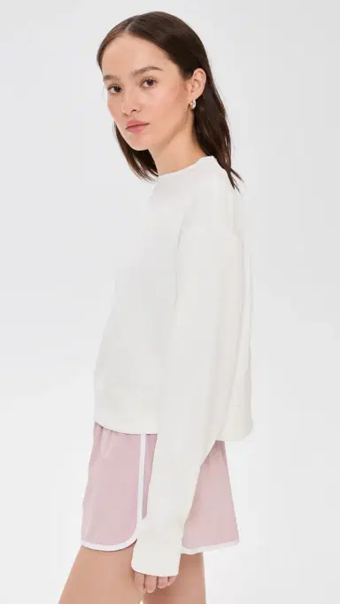 Varley Tasmin Cropped Sweatshirt | Thumbnail 4 Varley Tasmin Cropped Sweatshirt | Thumbnail 4