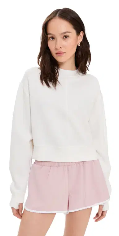Varley Tasmin Cropped Sweatshirt | Thumbnail 1 Varley Tasmin Cropped Sweatshirt | Thumbnail 1