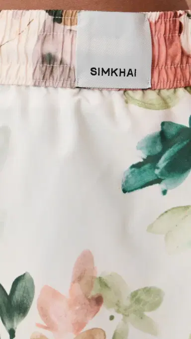 Simkhai Lowell wim Shorts 4 Watercolor Floral | Thumbnail 6 Simkhai Lowell wim Shorts 4 Watercolor Floral | Thumbnail 6