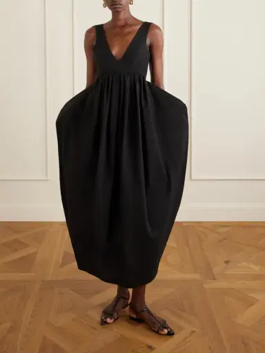 RÓHE Open-back Cotton-blend Maxi Dress | Thumbnail 2 RÓHE Open-back Cotton-blend Maxi Dress | Thumbnail 2