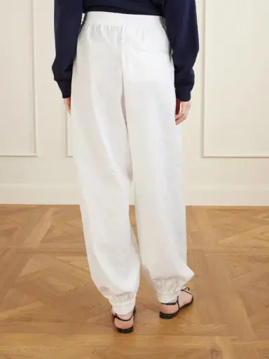 RÓHE Crinkled Cotton-blend Tapered Pants | Thumbnail 3 RÓHE Crinkled Cotton-blend Tapered Pants | Thumbnail 3