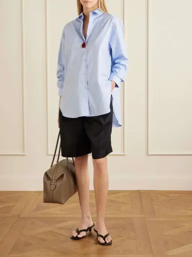 The Frankie Shop Peri Cotton-poplin Shirt | Thumbnail 2 The Frankie Shop Peri Cotton-poplin Shirt | Thumbnail 2